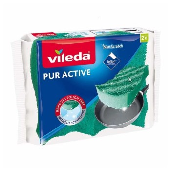GĄBKA DO NACZYŃ PUR ACTIVE 2 SZT. VILEDA BHP HIC 0257