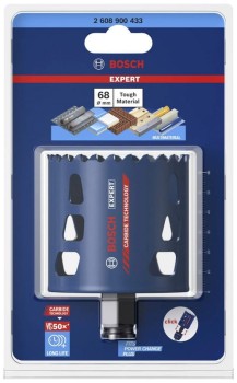 PIŁA OTWORNICA Z WĘGLIKÓW EXPERT TOUGH MATERIAL 68MM BOSCH 2608900433
