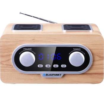 PRZENOŚNY RADIOODTWARZACZ FM/MP3/USB/AUX BLAUPUNKT BP-PP5.2CR