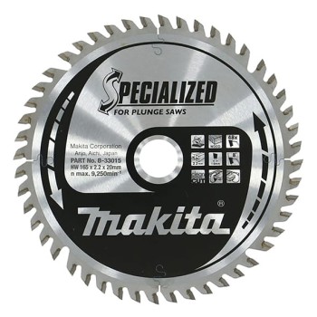 PIŁA SPIEKOWA DO DREWNA SPECJALIZED 165*20MM 48Z MAKITA B-33015