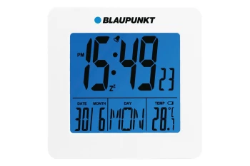 ZEGAR Z BUDZIKIEM I TERMOMETREM CL02WH BLAUPUNKT BP-CL02WH