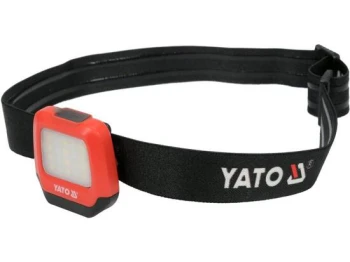 LATARKA CZOŁOWA NA CZAPKĘ Z DASZKIEM 200LM YATO YT-08598