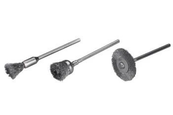 Zestaw 3 mini szczotek WOLFCRAFT 2114000