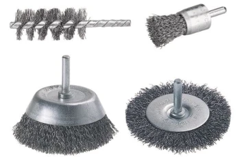 Zestaw 4 szczotek drucianych WOLFCRAFT 2133000
