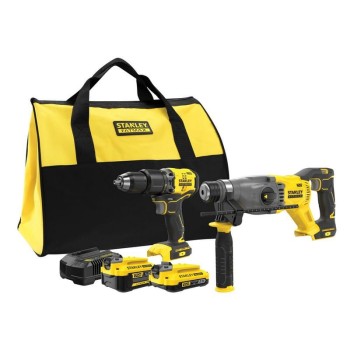 ZESTAW 18V V20 SFMCD715+SFMCH900 1*4.0AH 1*2.0AH TORBA STANLEY S/SFMCK216MD