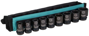 ZESTAW NASADEK UDAROWYCH 1/2'' 10-27MM 9EL. MAKITA E-16617