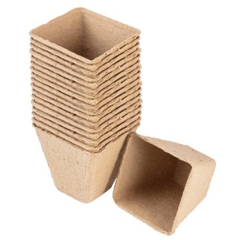 ROZSADNIKI TORFOWE 8*8*7.8 CM, 18 SZTUK VERTO 15G464