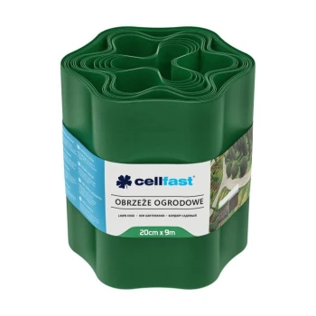 OBRZEŻE OGRODOWE ZIELONE 20CM*9M CELL-FAST C 30-003