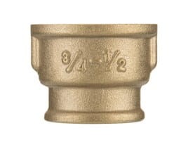 ZŁĄCZKA MOSIĘŻNA REDUKCYJNY GWINT Z/W 3/4*1/2 UN H/ZM-09-202