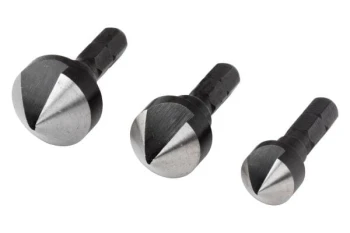 Pogłębiacz 12, 16, 19 mm - WS, trzpień 6-kąt 3 szt. WOLFCRAFT 2584000