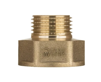 ZŁĄCZKA MOSIĘŻNA REDUKCYJNY NAKR.WKRĘT GWINT W/Z 3/8'*1/4' UN H/ZM-10-081
