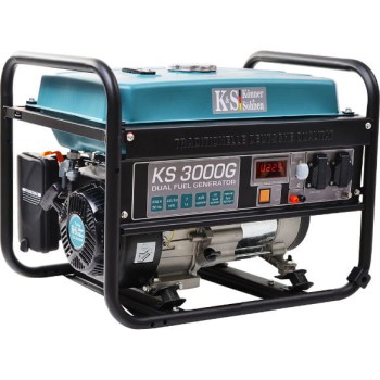 AGREGAT BENZYNOWY 1F 3 KW BENZYNA / LPG K&S GERMANY DX KS3000G
