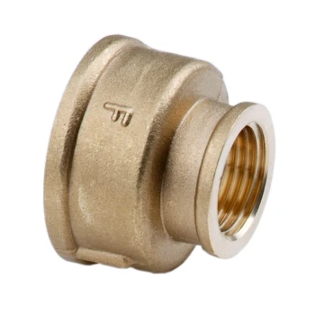 ZŁĄCZKA MOSIĘŻNA MUFA REDUKCYJNA 1''X1/2'' UN H/ZM-08-252