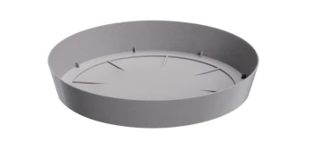 PODSTAWKA LOFLY SAUCER - KAMIENNY SZARY PROSPERPLAST PP-PPLF190KS