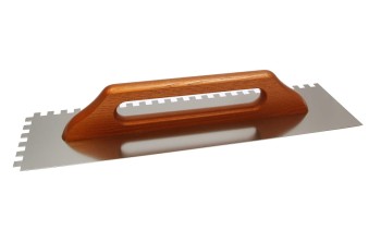PACA NIERDZEWNA RĘKOJEŚĆ DREWNIANA 130*380MM ZĄB 6 EPM E-313-8382