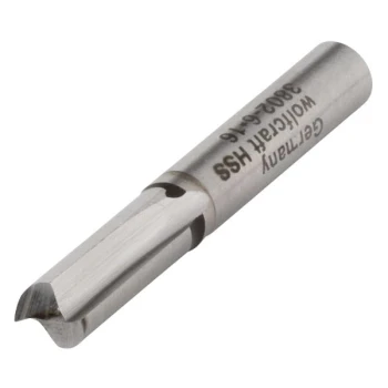 Frez do rowków 6 mm - HSS, trzpień 6 mm WOLFCRAFT 3802000