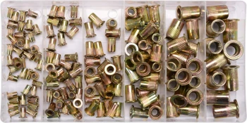 ZESTAW NITONAKRĘTEK STALOWYCH M3- M10, 150SZT YATO YT-36481