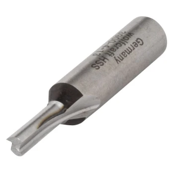 Frez do rowków 4 mm - HSS, trzpień 8 mm WOLFCRAFT 3900000