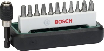 12-CZĘŚCIOWY ZESTAW KOŃCÓWEKS, PH, PZ, HEX, T BOSCH 2608255995