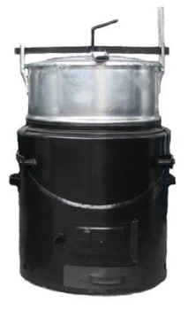 PARNIK Z SZAMOTEM OCYNKOWANY 60 L UN PARNIK 60 ZN