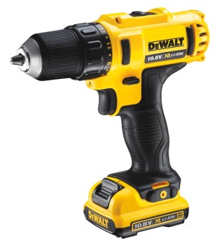 WIERTARKO-WKRĘTARKA AKUMULATOROWA XR 10.8V 2*2AH LI DEWALT DCD710D2