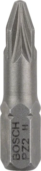 BIT, GROT, KOŃCÓWKA PZ2 EH 25MM 3 SZT. BOSCH 2607001558