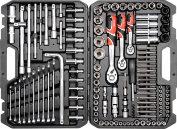 ZESTAW NARZĘDZIOWY XL 1/2''128 SZTUK YATO YT-38872