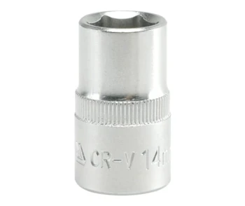 NASADKA KRÓTKA 6-KĄTNA CHROMOWANA 1/2'' 14MM YATO YT-1207