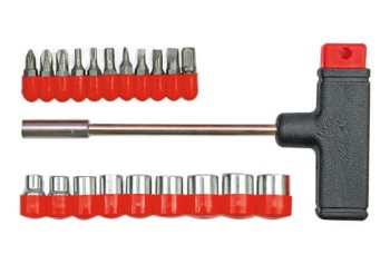 WKRĘTAK T-GRYF + 20 KOŃCÓWEK 65100 TOYA W-65100