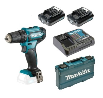 WIERTARKO-WKRĘTARKA AKUMULATOROWA 12V MAX CXT 2*2.0AH MAKITA DF333DSAE