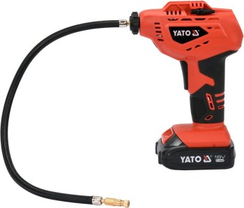 PISTOLET DO POMPOWANIA 18V 1 X 2,0AH,ŁADOWARKA 1H YATO YT-82894