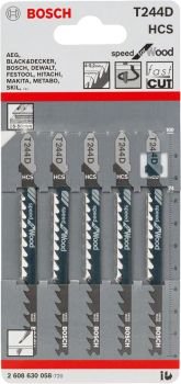 BRZESZCZOT DO WYRZYNARKI T244D 5SZT. BOSCH 2608630058