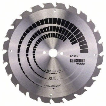 PIŁA TARCZOWA T CONSTRUCT WOOD 350*3,5*30/Z24 BOSCH 2608640692