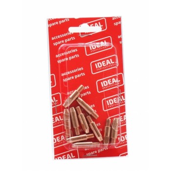 KOŃCÓWKA PRĄDOWA DO STALI M6*28 0.8MM MB25 OP. 10SZT IDEAL 103.4151