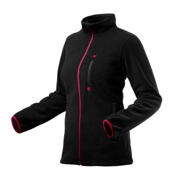 BLUZA POLAROWA DAMSKA CZARNA, ROZMIAR L NEO 80-500L