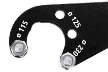 Klucz do szlierki kątowej uniwersalny WOLFCRAFT 2459000
