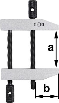ŚCISK ŚRUBOWY RÓWNOLEGŁY 36/19MM BESSEY BY PA28
