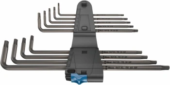 ZESTAW KLUCZY TRZPIENIOWYCH TORX, DŁUGICH, 9CZĘŚĆ WERA W05024450001