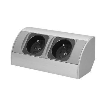 GNIAZDO MEBLOWE 2X2P+Z SREBRNE ORNO ON-AE-1303/G