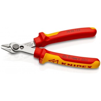 SZCZYPCE TNĄCE SUPER KNIPS 125MM IZOLOWANE KNIPEX KN 78 06 125