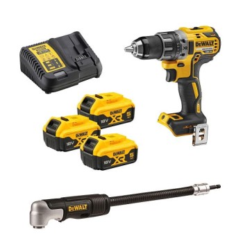 WIERTARKO-WKRĘTARKA AKUMULATOROWA BL 18V 3*5.0AH + ACC DEWALT DCD791P3A