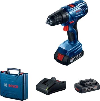 WIERTARKO-WKRĘTARKA AKUMULATOROWA GSR 180-LI 2*2.0AH + ACC BOSCH 6019F810A