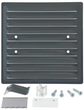 KRATKA METALOWA 150*150MM UCHWYT ROZPRĘŻNY GRAFIT UN KRA 303-3 GR
