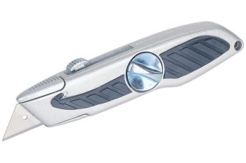 Nóż z ostrzem trapezowym, metalowy, WOLFCRAFT 4133000