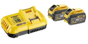 ZESTAW ZASILAJĄCY ŁADOWARKA XR 54V + 2*9.0AH DEWALT DCB118X2