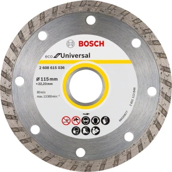 TARCZA DIAMENTOWA BUDOWLANA ECO TURBO 115MM BOSCH 2608615036