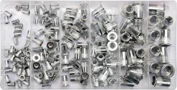 ZESTAW NITONAKRĘTEK ALU M3- M10, 150SZT YATO YT-36460