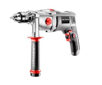 WIERTARKA UDAROWA 1050W UCHWYT KLUCZYKOWY 13MM OBROTY 0-3000 GRAPHITE 58G722