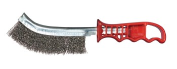 Szczotka ręczna 1-rzędowa 290 mm - drut stalowy ABRABORO 41996457