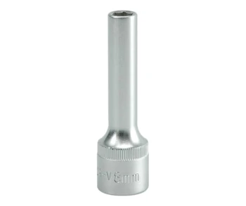 NASADKA DŁUGA 6-KĄTNA CHROMOWANA 1/2'' 8MM YATO YT-1221